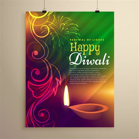 Diwali Invite Template Free